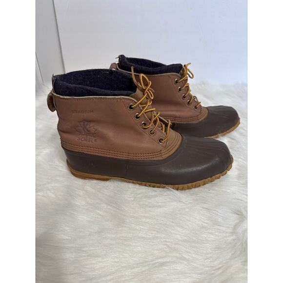 Sorel Stadium Mens Rubber Boots Size 11 - Picture 4 of 10